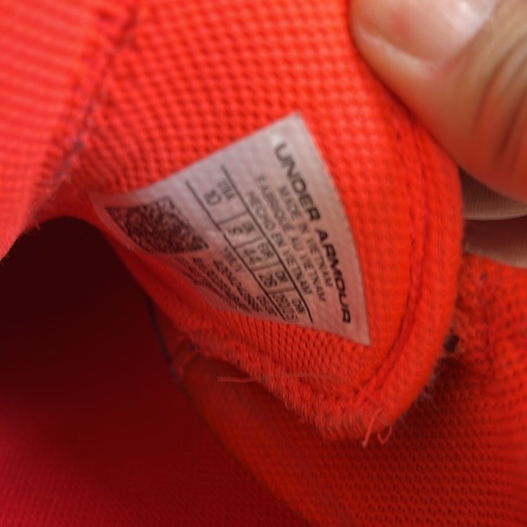 Under Armour SC 3Zero 3 Red size 10 basketball shoes - Picture 8 of 9